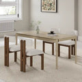 Elegante sala da pranzo Mid-Century Modern 7 pezzi