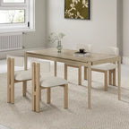 Elegante sala da pranzo Mid-Century Modern 7 pezzi