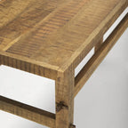 Consolle piccola in legno biondo