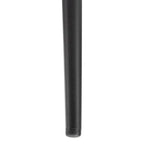 Sedia da pranzo con braccioli e gambe in metallo, confezione da 2 - Verde oliva - 62,2P x 64W x 83,8H cm