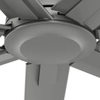 Ventilatore da soffitto per esterni a mulino a vento Downtown da 72" e controllo a parete - Adatto ad ambienti umidi - Industriale, moderno - ENERGY STAR!