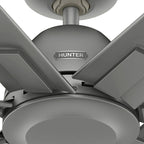 Ventilatore da soffitto per esterni a mulino a vento Downtown da 72" e controllo a parete - Adatto ad ambienti umidi - Industriale, moderno - ENERGY STAR!