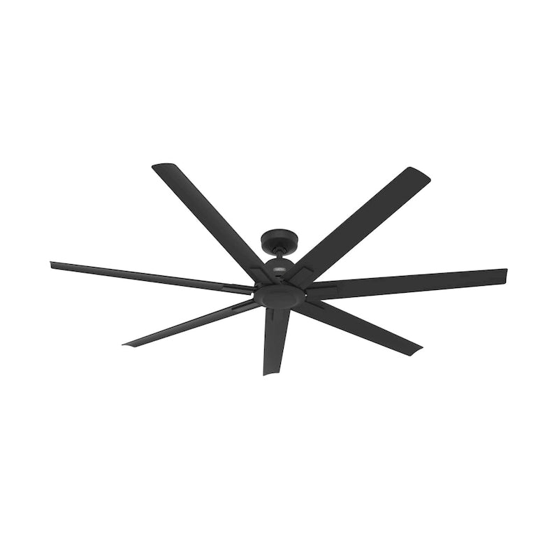 Ventilatore da soffitto per esterni a mulino a vento Downtown da 72" e controllo a parete - Adatto ad ambienti umidi - Industriale, moderno - ENERGY STAR!
