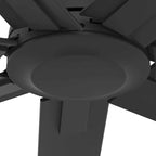 Ventilatore da soffitto per esterni a mulino a vento Downtown da 72" e controllo a parete - Adatto ad ambienti umidi - Industriale, moderno - ENERGY STAR!