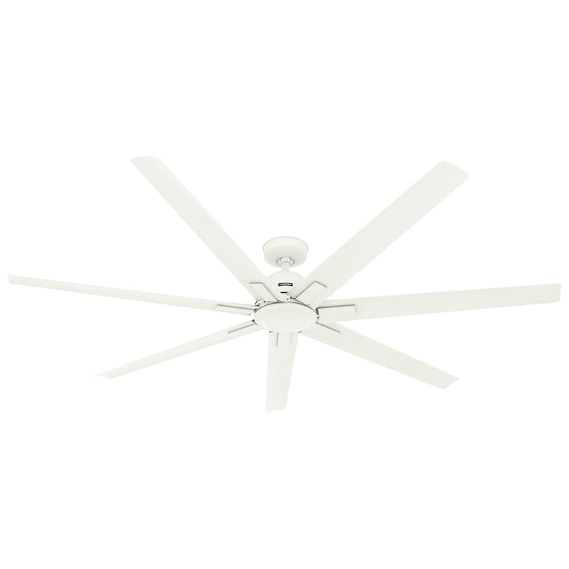 Ventilatore da soffitto per esterni a mulino a vento Downtown da 72" e controllo a parete - Adatto ad ambienti umidi - Industriale, moderno - ENERGY STAR!