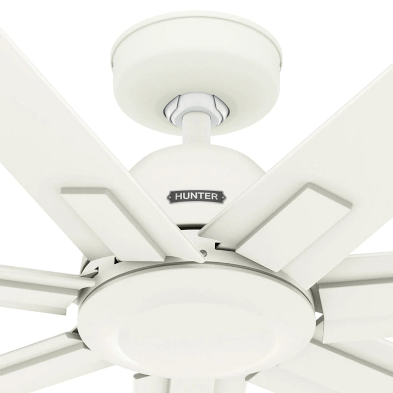 Ventilatore da soffitto per esterni a mulino a vento Downtown da 72" e controllo a parete - Adatto ad ambienti umidi - Industriale, moderno - ENERGY STAR!